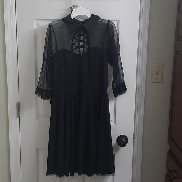 Killstar Dresses & Skirts - Killstar dress bat collar